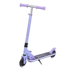 Детский самокат iTrike SR2-092-V фиолетовый с подсветкой