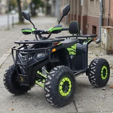 Квадроцикл ATV007-2-5 черно-зеленый с мотором 1500W