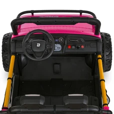 Двухместный детский электромобиль M 6282EBLR-8(24V) розовый с двумя моторами по 65W фото 54