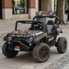 Двухместный детский электромобиль джип M 6206EBLRS-18(24V) камуфляж с четырьмя моторами