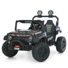 Двухместный детский электромобиль джип M 6206EBLRS-18(24V) камуфляж с четырьмя моторами фото 21