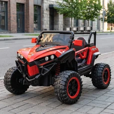 Детский электромобиль багги M 3804EBLR-3 красный с 4 моторами