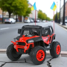 Детский электромобиль M 6131EBLR-3(24V) красный багги с четырьмя моторами