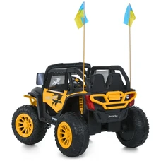 Детский электромобиль M 6131EBLR-7(24V) оранжевый багги с четырьмя моторами фото 41