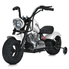 Детский мотоцикл M 6016AL-1(36V) белый с бесщеточным мотором 350W фото 37