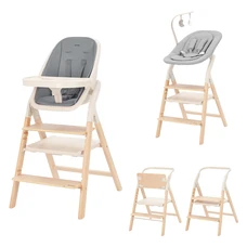 Стульчик для кормления Carrello Ergo CRL-16701 Carbon Grey серый шезлонг