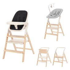 Стульчик для кормления Carrello Ergo CRL-16701 Obsidian Black черный шезлонг