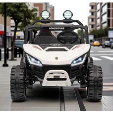 Двухместный детский электромобиль M 6205EBLR-1(24V) белый багги с четырьмя моторами фото 14