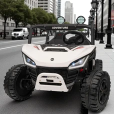 Двухместный детский электромобиль M 6205EBLR-1(24V) белый багги с четырьмя моторами фото 21