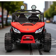 Двухместный детский электромобиль M 6205EBLR-3(24V) красный багги с четырьмя моторами фото 14