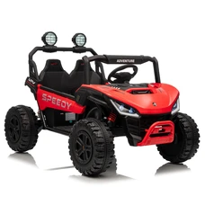 Двухместный детский электромобиль M 6205EBLR-3(24V) красный багги с четырьмя моторами фото 16