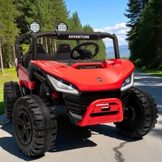 Двухместный детский электромобиль M 6205EBLR-3(24V) красный багги с четырьмя моторами фото 21