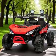 Двухместный детский электромобиль M 6205EBLR-3(24V) красный багги с четырьмя моторами фото 41