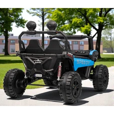Двухместный детский электромобиль M 6205EBLR-4(24V) синий багги с четырьмя моторами фото 21