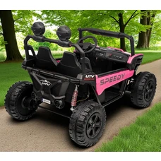 Двухместный детский электромобиль M 6205EBLR-8(24V) розовый багги с четырьмя моторами фото 21