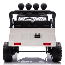 Двухместный детский электромобиль 2566AEBLR-1(24V) белый Toyota с четырьмя моторами фото 53