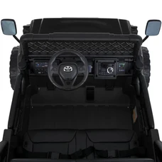 Двухместный детский электромобиль 2566AEBLR-2(24V) черный Toyota с четырьмя моторами фото 86