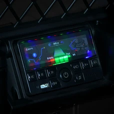 Двухместный детский электромобиль 2566AEBLR-2(24V) черный Toyota с четырьмя моторами фото 92