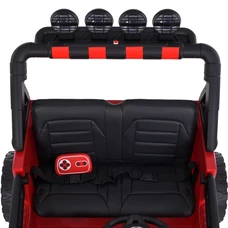 Двухместный детский электромобиль 2566AEBLR-3(24V) красный Toyota с четырьмя моторами фото 11