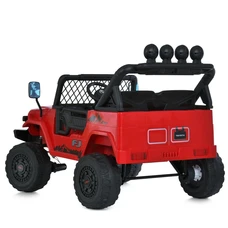 Двухместный детский электромобиль 2566AEBLR-3(24V) красный Toyota с четырьмя моторами фото 21