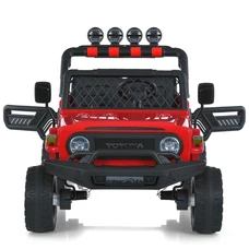 Двухместный детский электромобиль 2566AEBLR-3(24V) красный Toyota с четырьмя моторами фото 37