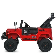 Двухместный детский электромобиль 2566AEBLR-3(24V) красный Toyota с четырьмя моторами фото 54