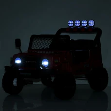 Двухместный детский электромобиль 2566AEBLR-3(24V) красный Toyota с четырьмя моторами фото 63
