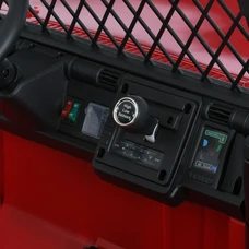 Двухместный детский электромобиль 2566AEBLR-3(24V) красный Toyota с четырьмя моторами фото 92