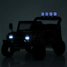 Двухместный детский электромобиль 2566AEBLR-5(24V) темно-зеленый Toyota с четырьмя моторами фото 54