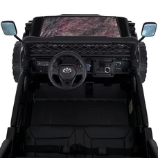 Двухместный детский электромобиль 2566AEBLR-18(24V) камуфляж Toyota с четырьмя моторами фото 63