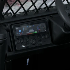 Двухместный детский электромобиль 2566AEBLR-18(24V) камуфляж Toyota с четырьмя моторами фото 86