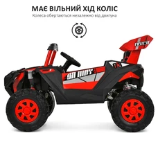 Детский электромобиль M 6347EBLR-3 красный Багги с 4 моторами фото 41