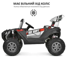 Детский электромобиль M 6347EBLRS-11 серый Багги с 4 моторами фото 41