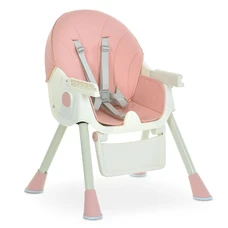 Стульчик для кормления Bambi M 6302 Pink розовый складной с колесиками фото 63