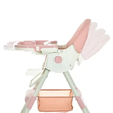 Стульчик для кормления Bambi M 6302 Pink розовый складной с колесиками фото 71