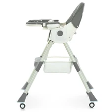 Стульчик для кормления Bambi M 6302 Gray серый складной с колесиками фото 21