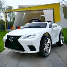 Детский электромобиль M 4824EBLR-1 белый Lexus с EVA колесами