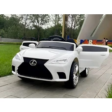 Детский электромобиль M 4824EBLR-1 белый Lexus с EVA колесами фото 14