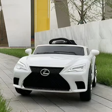 Детский электромобиль M 4824EBLR-1 белый Lexus с EVA колесами фото 21