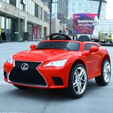 Детский электромобиль M 4824EBLR-3 красный Lexus с EVA колесами
