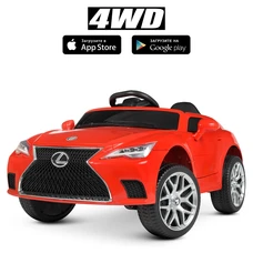 Детский электромобиль M 4824EBLR-3 красный Lexus с EVA колесами фото 71