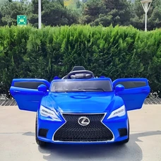 Детский электромобиль M 4824EBLR-4 синий Lexus с EVA колесами фото 41