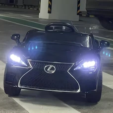 Детский электромобиль M 4824EBLR-4 синий Lexus с EVA колесами фото 63