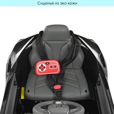 Детский электромобиль JE1618EBLR-2 Lеxus черный с мягким сиденьем фото 53