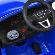 Детский электромобиль M 5796EBLR-8 розовый Audi с кожаным сиденьем фото 31