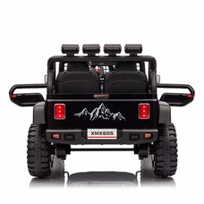 Двухместный детский электромобиль M 6376EBLR-2 черный Jeep фото 37