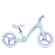 Детский беговел Prof1 Kids 12 д. MBB 1057 Mint голубо-фиолетовый с нейлоновой рамой фото 14