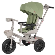 Трехколесный велосипед Tilly Flash T-3812 Green зеленый с поворотным сиденьем