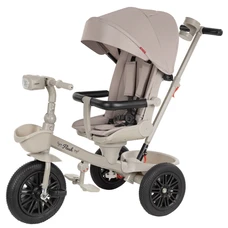 Трехколесный велосипед Tilly Flash T-3812 Grey серый с поворотным сиденьем