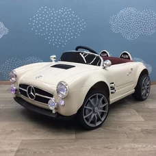Детский электромобиль M 6040EBLR-13 бежевый Mercedes с четырьмя моторами фото 21